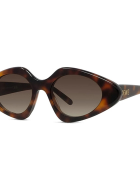 LOEWE 女士眼镜 LW40185I52F SS2026 棕色 全框太阳镜