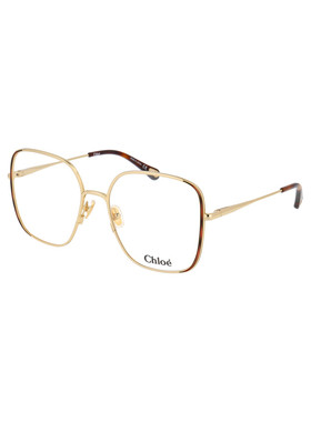 CHLOÉ 女士眼镜 CH0038O001 AW2025 黑色 logo平光镜