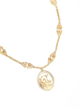 CHLOÉ 女士项链 CH25WJN33RSB9DC SS2026 金色 Château Treasures