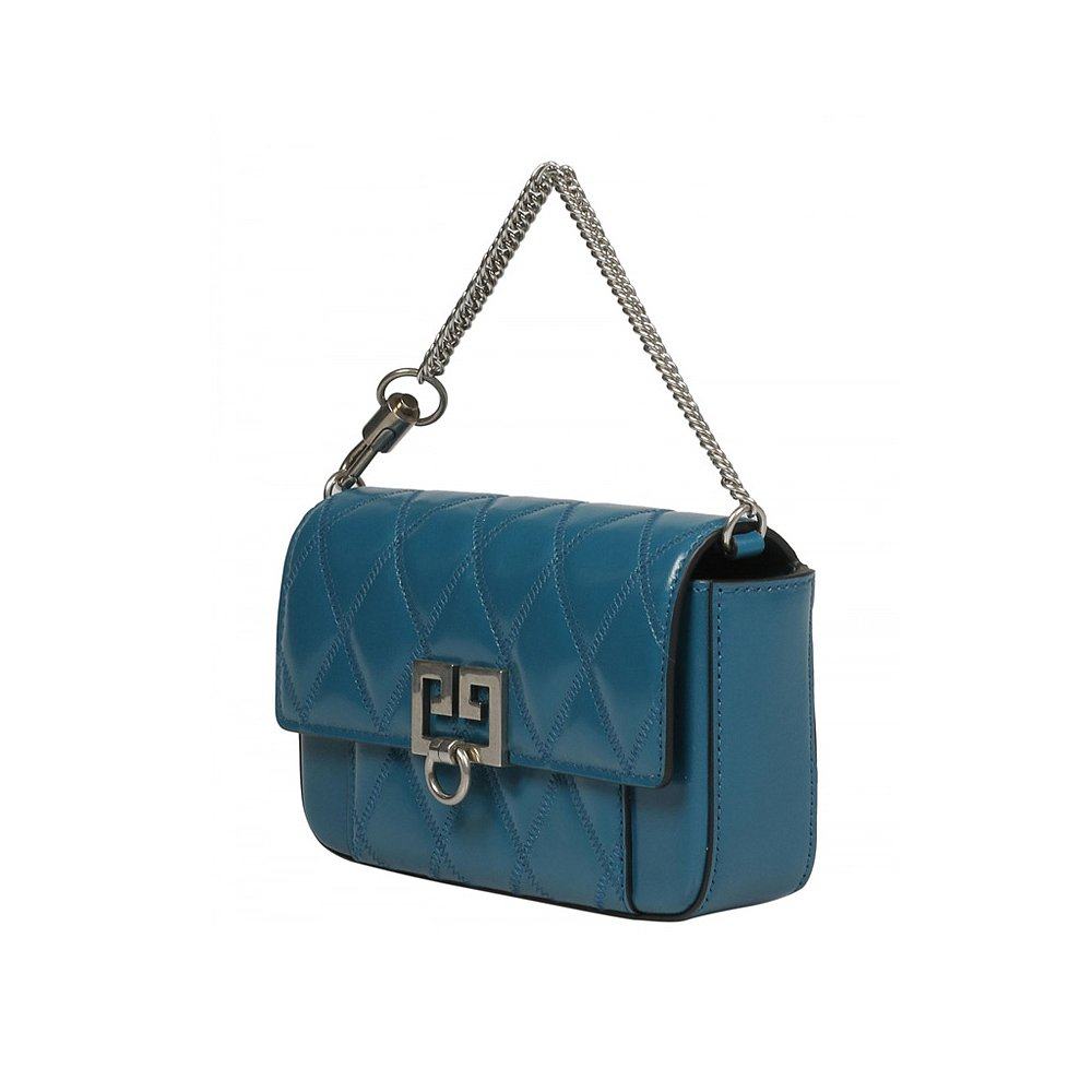 香港直邮givenchy女士蓝色单肩包 天猫国际香港直购女士包袋