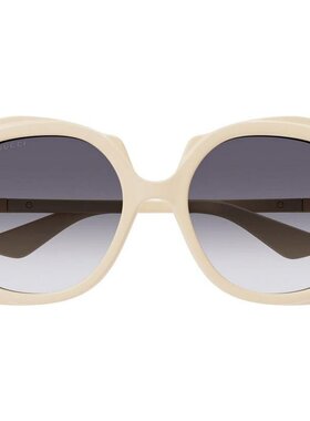GUCCI 女士眼镜 GG1431S004 AW2024 古驰徽标 花色太阳镜