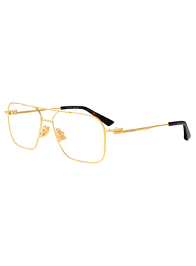 BOTTEGA VENETA 男士眼镜 BV1384O001 AW2025 金色
