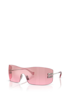 MIU MIU 女士眼镜 MUB53S1BC70Y SS2026 粉红色 无框太阳镜