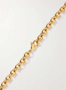 VALENTINO 女士项链 WJ0X15METCS4 AW2024 黄色 徽标项链