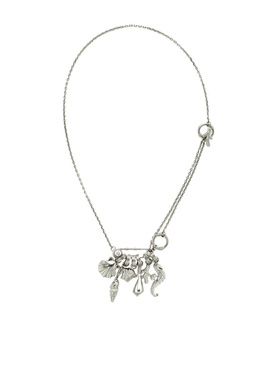 VERSACE 女士项链 10202571A006203J030 SS2025吊坠银色