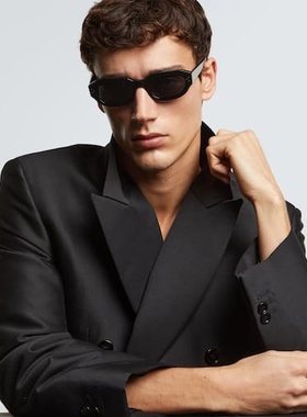 潮奢 Celine 思琳 男士 3 圆点太阳眼镜 black黑色 舒适时尚