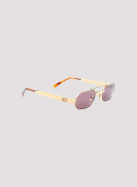 MIU MIU 女士太阳镜 0MUB52S7OE30Y AW2026 银色
