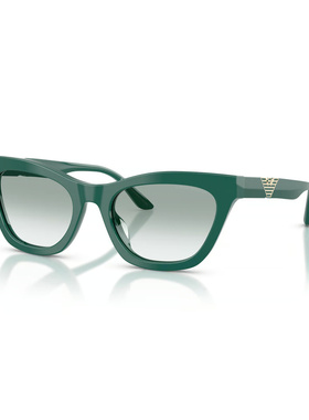 EMPORIO ARMANI 女士眼镜 EA4259U63248E CO 绿色 全框太阳镜