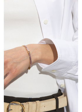 COACH 女士手链手镯 37541322GLD200 SS2026 棕色 Brass bracelet