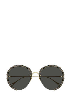 1h可退 CHLOÉ 女士眼镜 CH0186S001 AW2024 白色 CHLOÉ Sunglasse