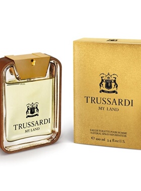 楚萨迪我的领土男士淡香水EDT100ml正品 Trussardi My Land Men E