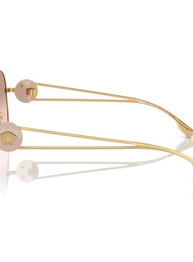 VERSACE 女士太阳镜 VE226910027E AW2024 金色 VERSACE Sunglass