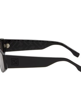 1h可退 潮奢 Fendi 芬迪 男士 黑色 FF Squared 太阳镜 FE40167IM
