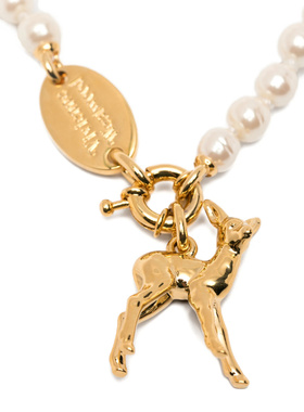 VIVIENNE WESTWOOD 女士项链 6301014N02R107 SS2026珍珠吊坠