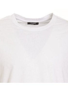 BALMAIN 男士T恤 YH1EK035BB15GAB AW2022 白色 BALMAIN MEN'S YH