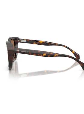 MONCLER 男士眼镜 6018300273 SS2025 棕色 全框太阳镜