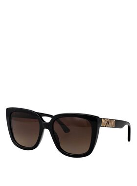 1h可退 MOSCHINO 女士太阳镜 MOS146S807HA AW2025 黑色 MOS146/S