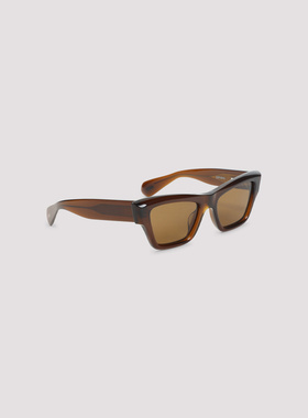 JIL SANDER 男士太阳镜 0OV5611SUBROWN SS2026 棕色