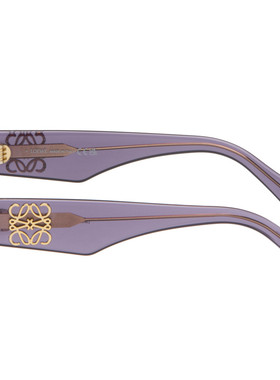 LOEWE 罗意威 女士 紫色太阳镜 LW40101I4683A192337299759VIOLET