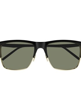 SAINT LAURENT 男士眼镜 SL768001 CO 绿色 矩形太阳镜