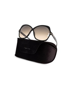 1h可退 TOM FORD 女士太阳镜 FT101306401B CO 黑色 Sunglasses