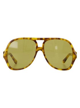 1h可退 CHLOÉ 女士眼镜 CH0289S AW2025 棕色 Chloe Ch0289S Sung