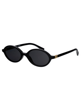 MIU MIU 女士眼镜 0MU04ZS1AB5S0 SS2025 黑色 0MU 04ZS配饰