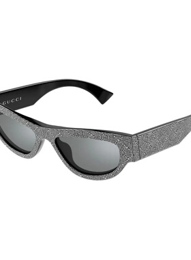 GUCCI 男士太阳镜 GG1834S006 SS2025 灰色古驰
