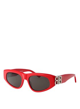 BALENCIAGA 女士眼镜 BB0095S016 SS2025巴黎世家红色 太阳镜
