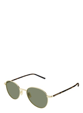 SAINT LAURENT 男士眼镜 SL865003 SS2026 绿色 全框太阳镜