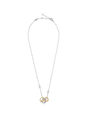 COACH 女士项链 37541356TWO975 SS2026 银色 Necklace with pend