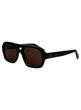 CELINE 女士眼镜 CL40336U01E AW2025 黑色 全框太阳镜