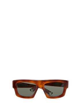 GUCCI 男士太阳镜 823843J07402312 AW2025 棕色 Caramel acetate