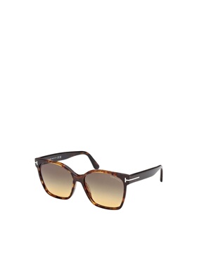 1h可退 TOM FORD 女士眼镜 FT131255B SS2026 花色 全框太阳镜