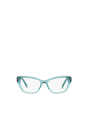 1h可退 PRADA 女士眼镜 PR19WV16J1O1 AW2024 白色 徽标平光镜
