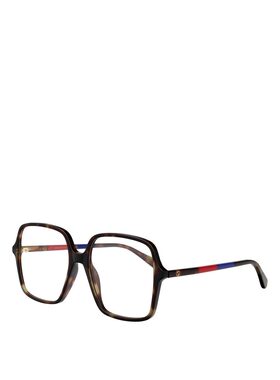GUCCI 女士眼镜 GG1003O009 SS2025 古驰 花色全框平光镜