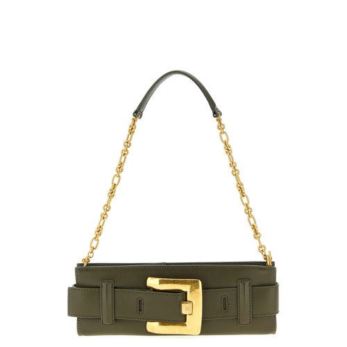 1h可退 香港直邮潮奢 Balmain 巴尔曼 女士 Anthem 手拿包 GN1LB0 - 图1