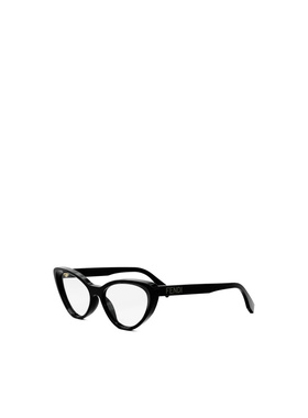FENDI 女士眼镜 FE50075I001 CO 黑色 几何框平光镜