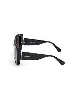 MAX MARA 男士太阳镜 MM013101A AW2025 黑色 全框太阳镜