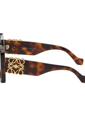 1h可退 潮奢 LOEWE 罗意威 男士 棕色 Beveled Square Maxi Anagr