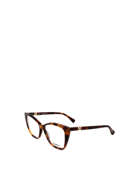 MAX MARA 女士眼镜 MM5036052 SS2024 白色 徽标平光镜