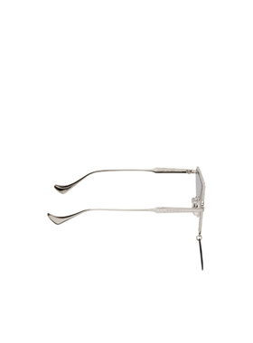 GUCCI 男士眼镜 GG1252S001SILVER AW2022 灰色 Geometrical 太阳