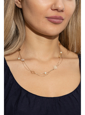 TORY BURCH 女士项链 1673240700 SS2026 金色 Pearl necklace