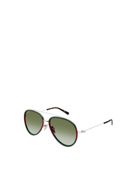 GUCCI 男士眼镜 GG1981S007 SS2026 绿色 框架太阳镜