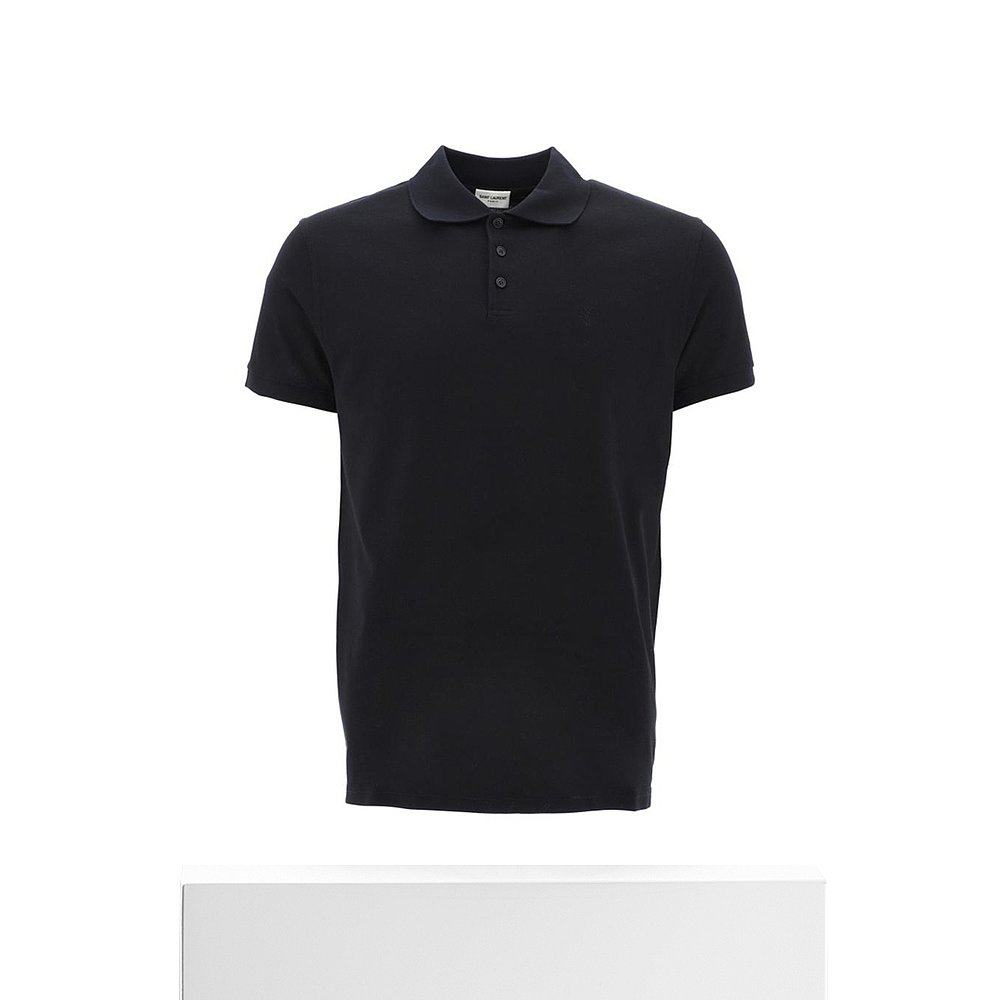 圣罗兰男士黑色休闲t恤 天猫国际香港直购T恤