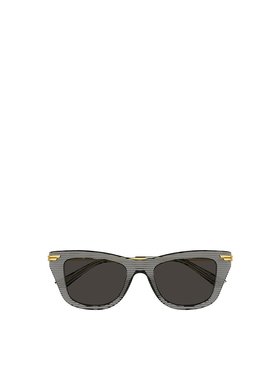 1h可退 BOTTEGA VENETA 女士太阳镜 BV1369S003 SS2025 黑色