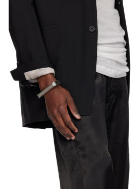 1h可退 潮奢 rick owens 瑞克 欧文斯 男士 Beveled 手镯 RJ00000