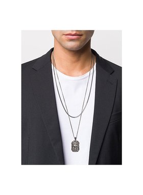 ALEXANDER MCQUEEN 男士项链 599984J160Y0446 SS2023