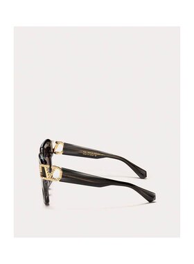 1h可退 VALENTINO 男士太阳镜 VLS107ABLKGLD SS2025 黑色