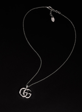 奢淘 Gucci GG Marmont吊坠项链 女 874401I4601